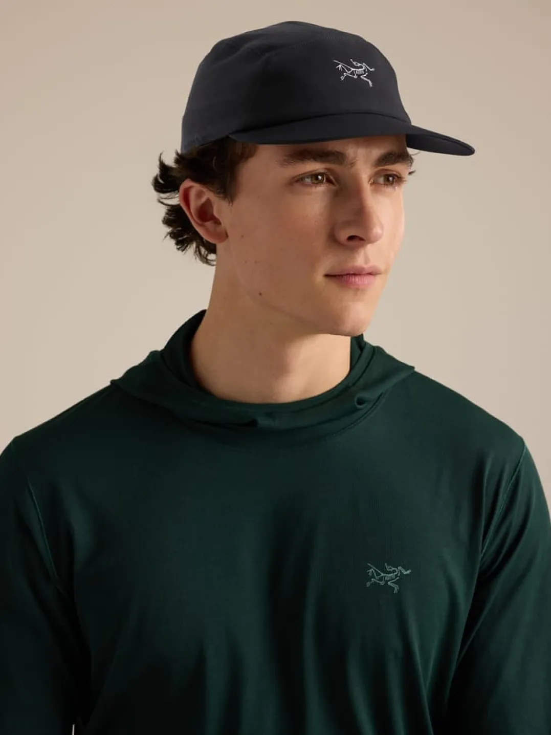 Arc'teryx Gamma 5 Panel Cap Black/Arctic Silk