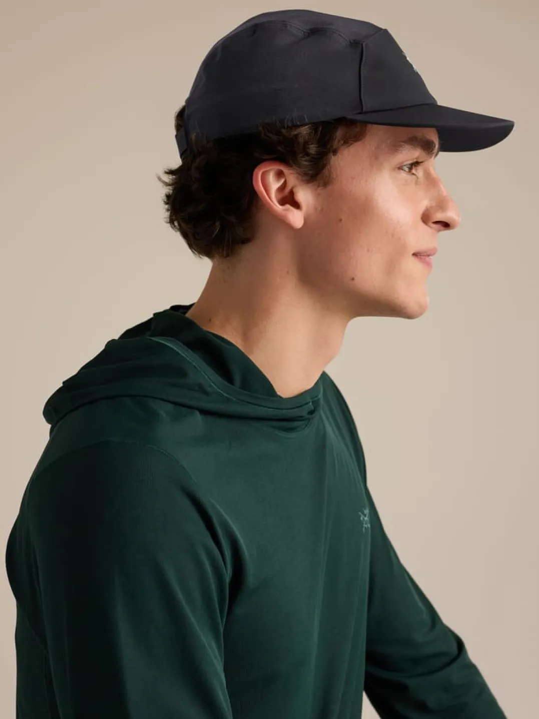 Arc'teryx Gamma 5 Panel Cap Black/Arctic Silk