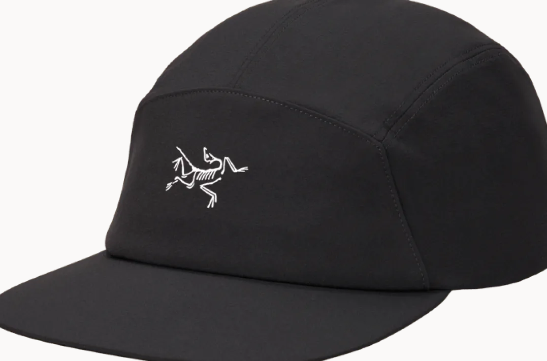 Arc'teryx Gamma 5 Panel Cap Black/Arctic Silk