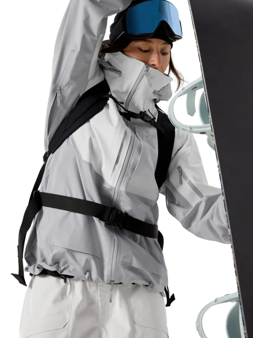 Arc'teryx Incendia Jacket W Solitude / Arctic Silk