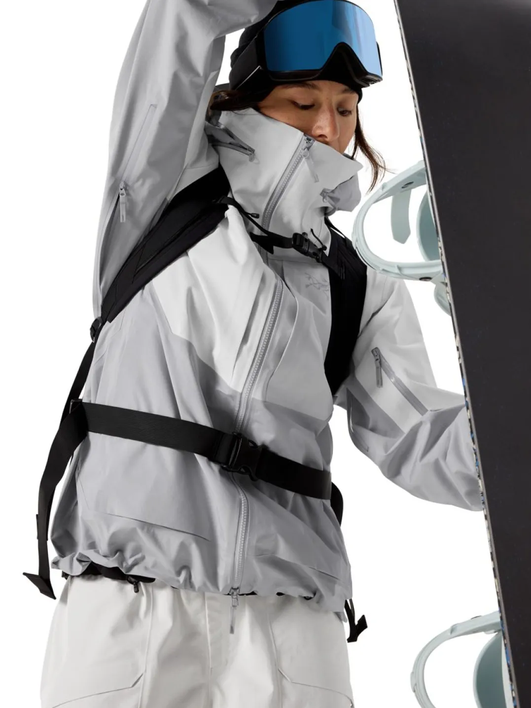 Arc'teryx Incendia Jacket W Solitude / Arctic Silk