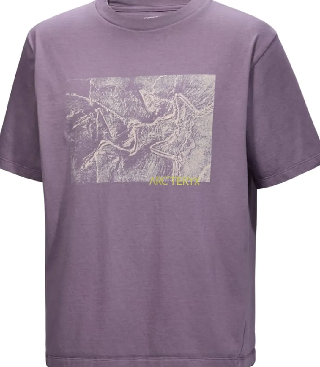 Arc'teryx Kragg Cotton Lithographica Ss M Lt Moondrop