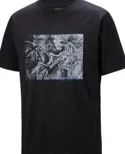 Arc'teryx Kragg Cotton Lithographica Ss M Black
