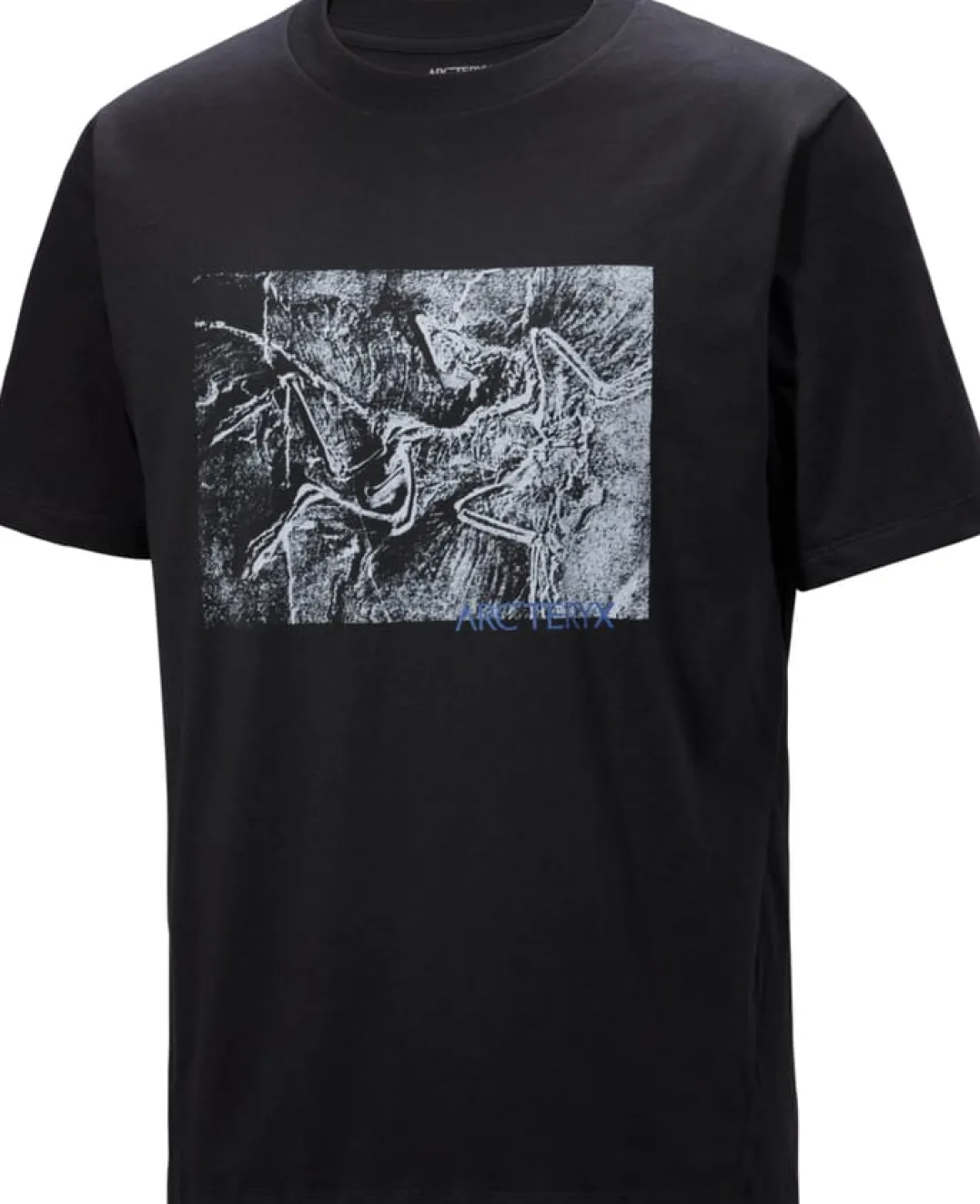 Arc'teryx Kragg Cotton Lithographica Ss M Black