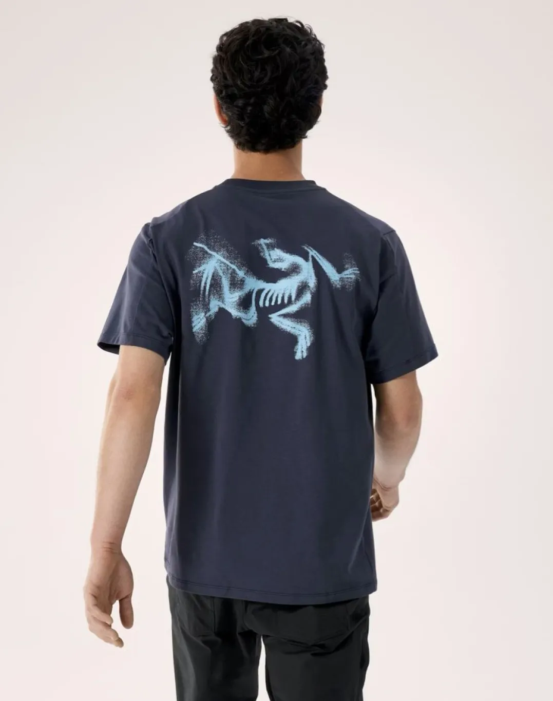 Arc'teryx Kragg SL Cotton Blurred Bird SS M Black Sapphire
