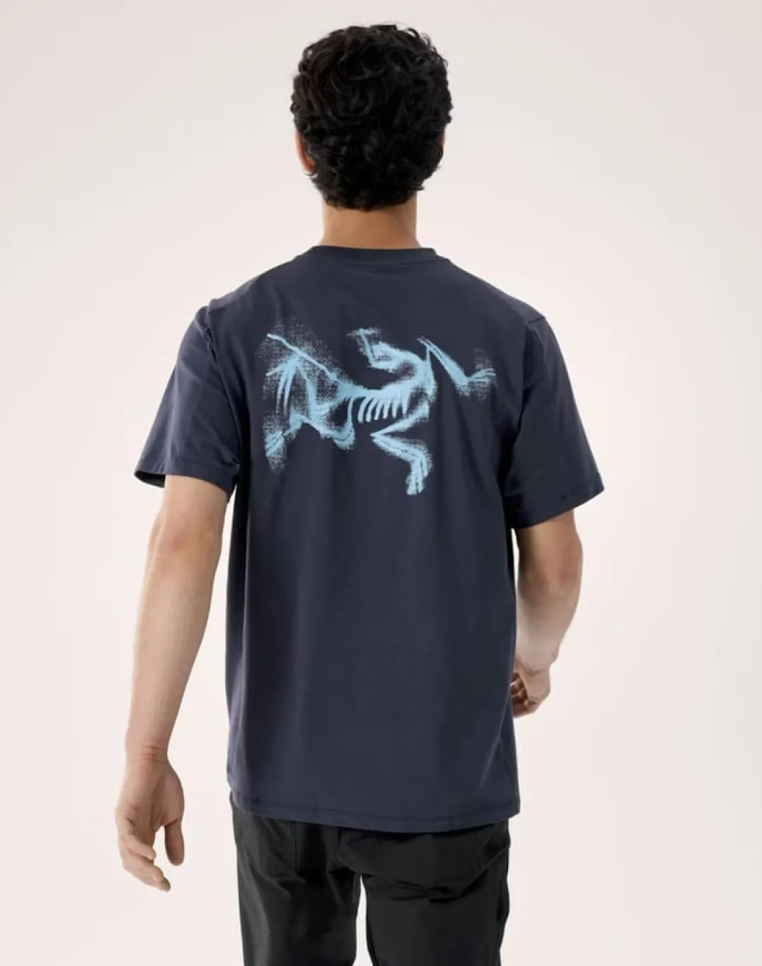 Arc'teryx Kragg SL Cotton Blurred Bird SS M Black Sapphire