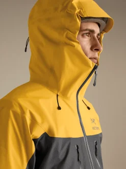 Arc'teryx Men's Alpha Jacket Larch/Dark Grey