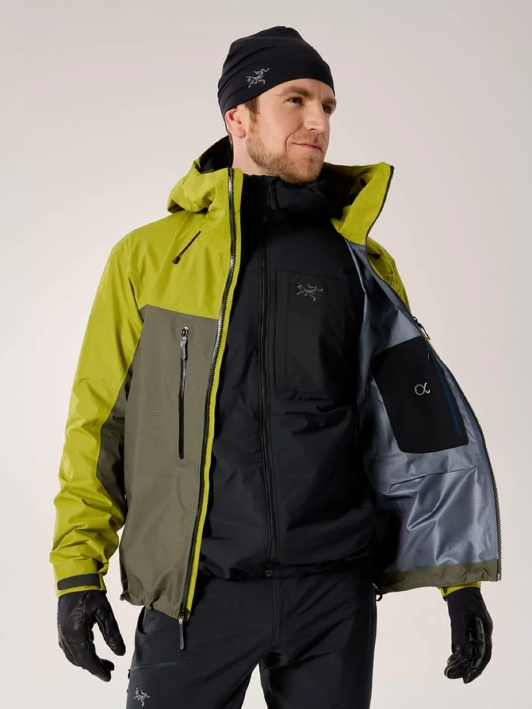 Arc'teryx Men's Alpha Jacket Olive Moss / Tatsu