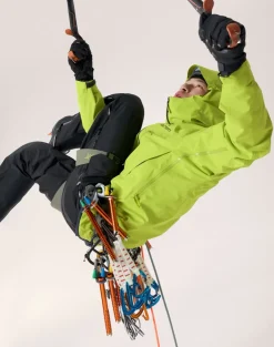 Arc'teryx Men's Alpha SV Jacket Mantis/Black