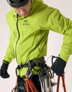 Arc'teryx Men's Alpha SV Jacket Mantis/Black