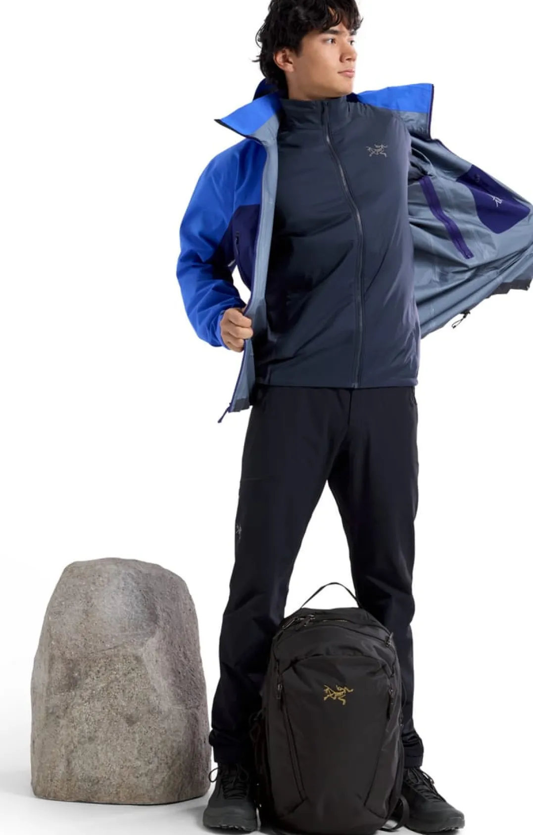 Arc'teryx Men's Atom Jacket Black Sapphire