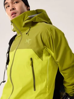 Arc'teryx Men's Beta Ar Jacket Olive Moss / Euphoria