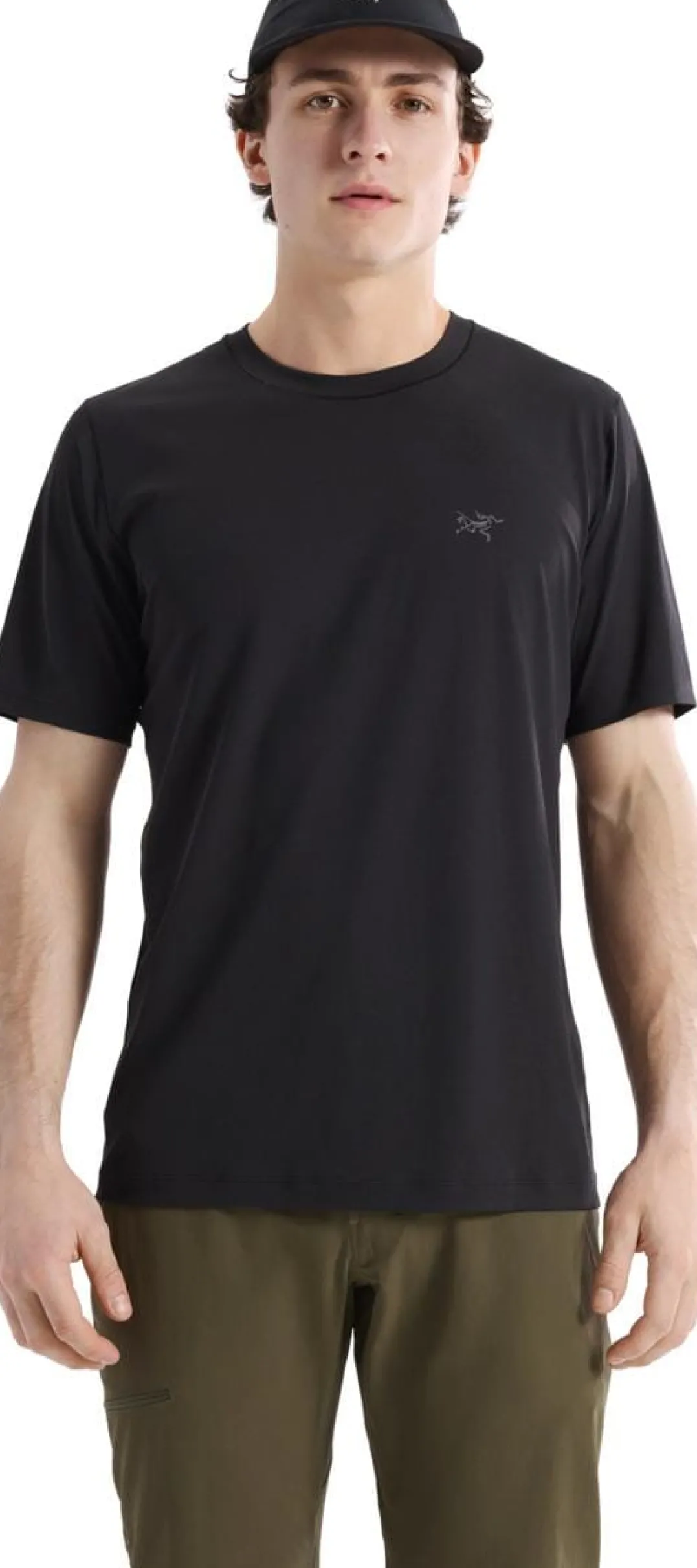 Arc'teryx Men's Cormac Crew Neck Shirt SS Black