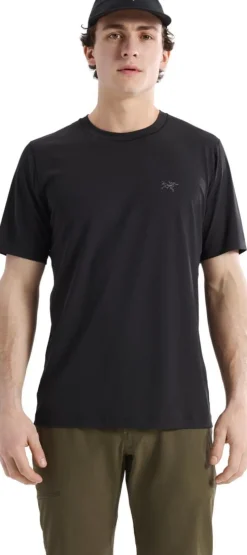Arc'teryx Men's Cormac Crew Neck Shirt SS Black
