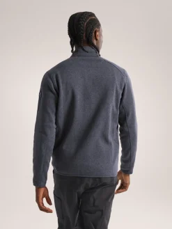 Arc'teryx Men's Covert Cardigan Dark Stratus Heather/Balck Sapphire