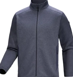 Arc'teryx Men's Covert Cardigan Dark Stratus Heather/Balck Sapphire