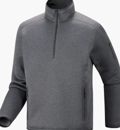 Arc'teryx Men's Covert 1/2 Zip Neck Void Heather