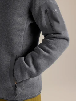 Arc'teryx Men's Covert 1/2 Zip Neck Void Heather
