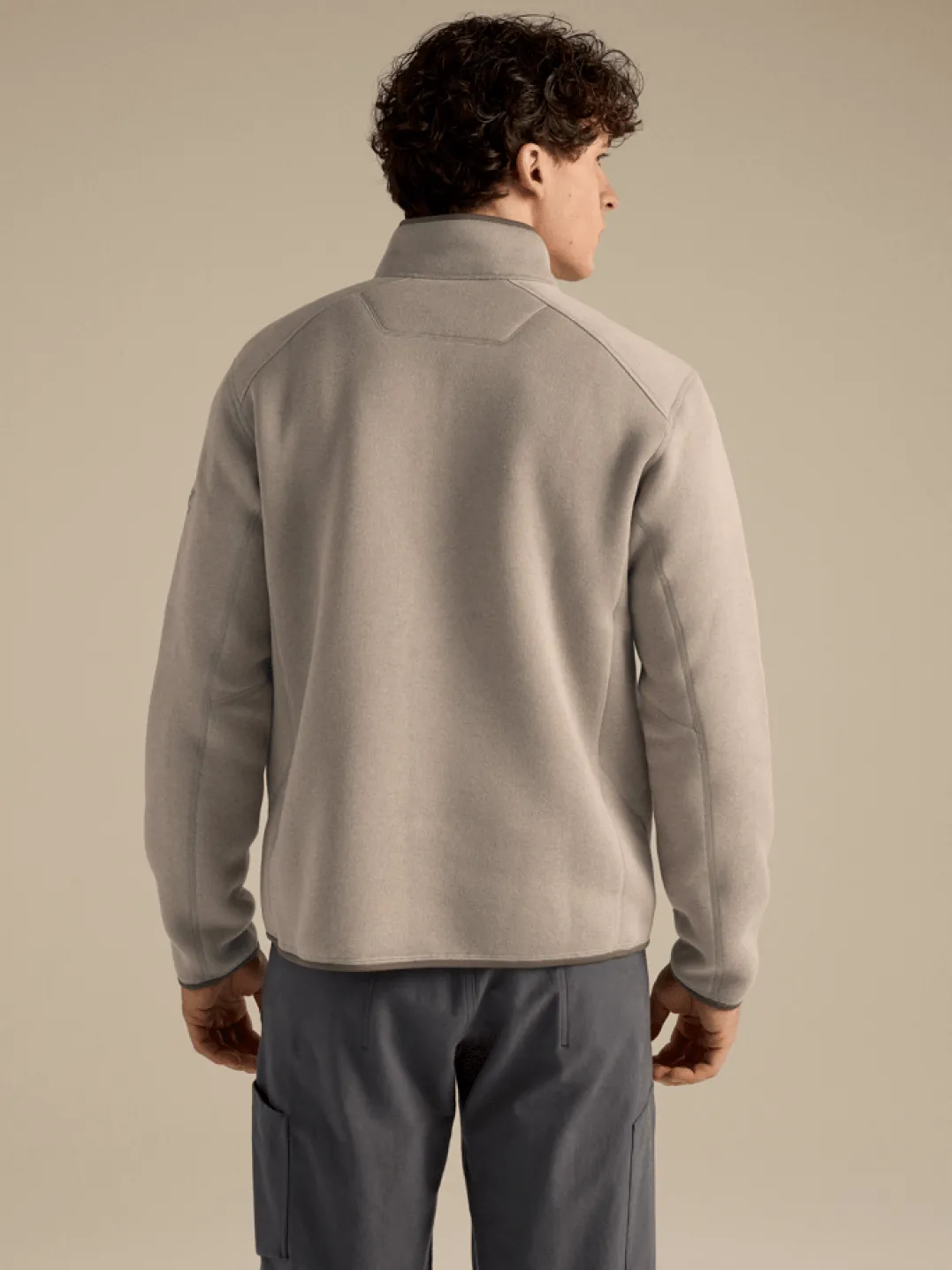 Arc'teryx Men's Covert 1/2 Zip Neck Rune Heather
