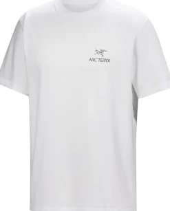Arc'teryx Men's Kragg SL Cotton Bird Word Shortsleeve White Light/Black