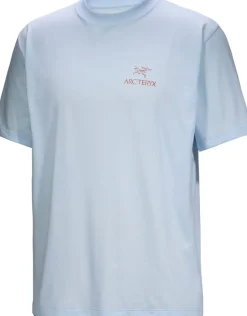 Arc'teryx Men's Kragg SL Cotton Bird Word Shortsleeve Alpine Blue/Stone Red