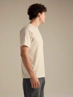 Arc'teryx Men's Kragg SL Cotton Bird Word Short Sleeve Shirt Sea Salt/Mongoose