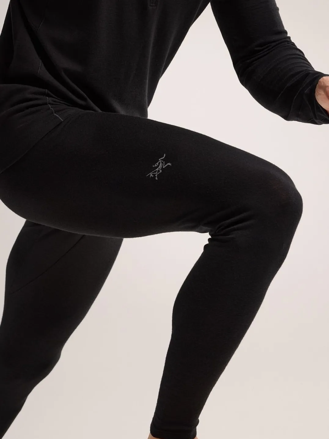 Arc'teryx Men's Rho Merino Wool Bottom Black