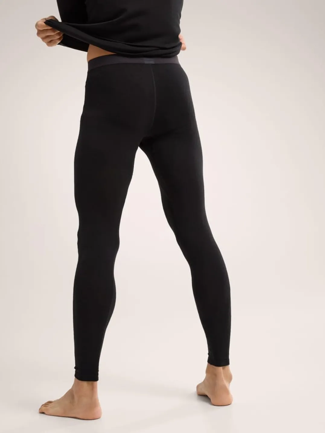Arc'teryx Men's Rho Merino Wool Bottom Black