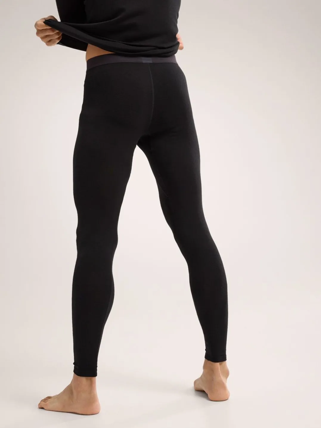 Arc'teryx Men's Rho Merino Wool Bottom Black