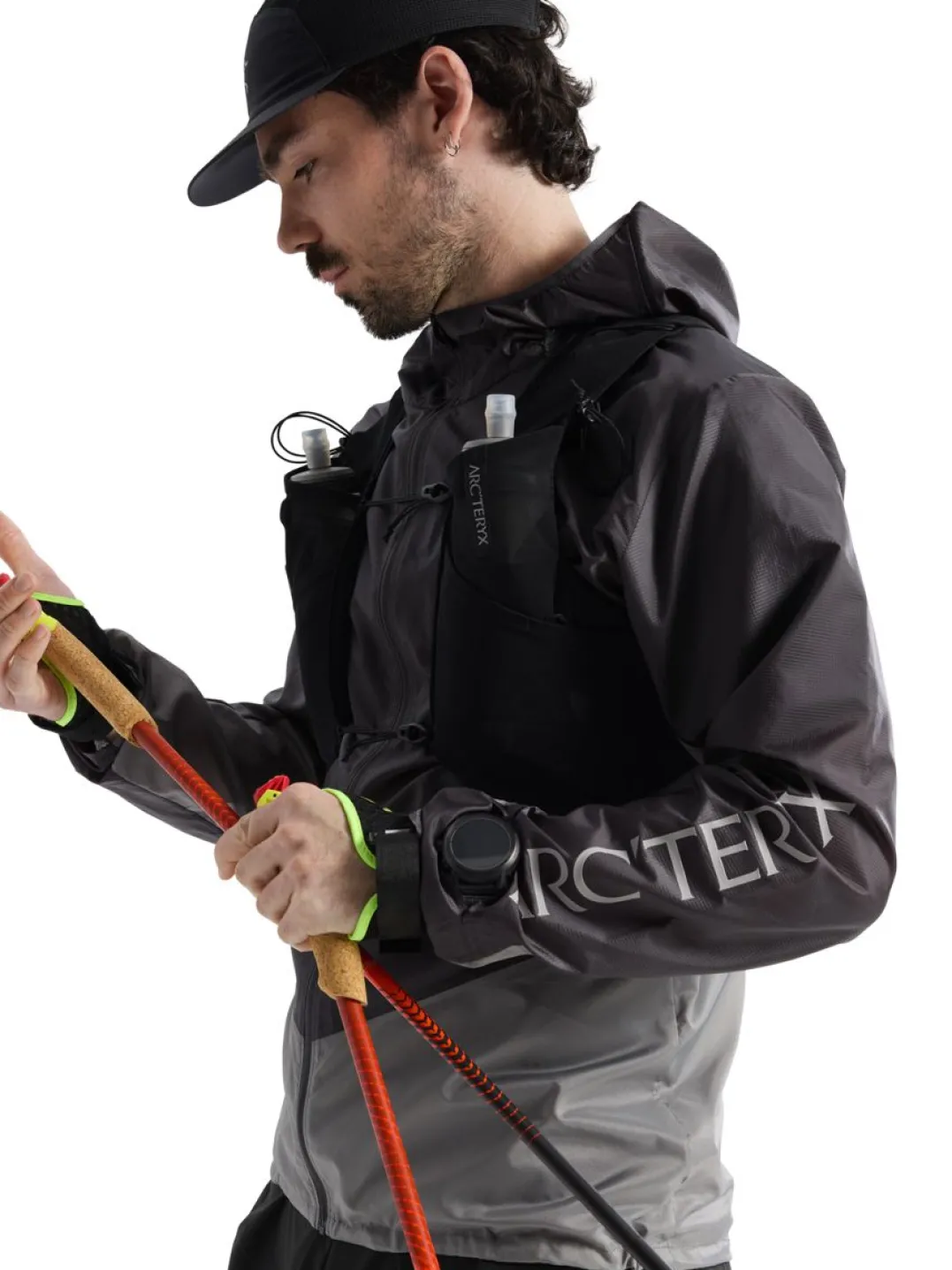 Arc'teryx Norvan Windshell Hoody M Cloud / Void