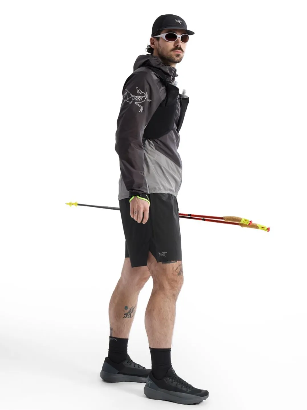 Arc'teryx Norvan Windshell Hoody M Cloud / Void