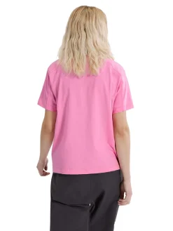 Arc'teryx Women's Kragg Cotton Little Bird Crew Short Sleeve Shirt Pineberry