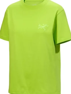 Arc'teryx Women's Kragg Cotton Little Bird Crew Short Sleeve Shirt Mantis