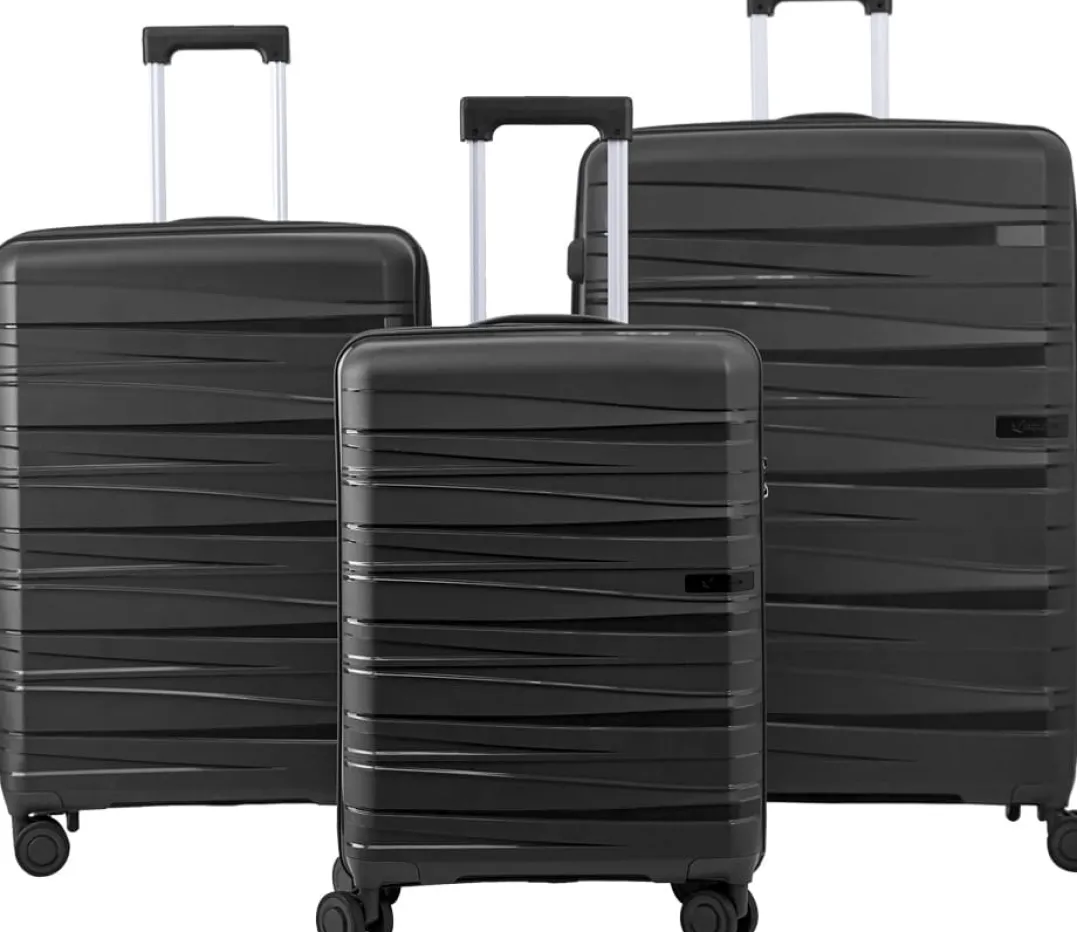 Arctic Tern GoAway Trolley Set Black