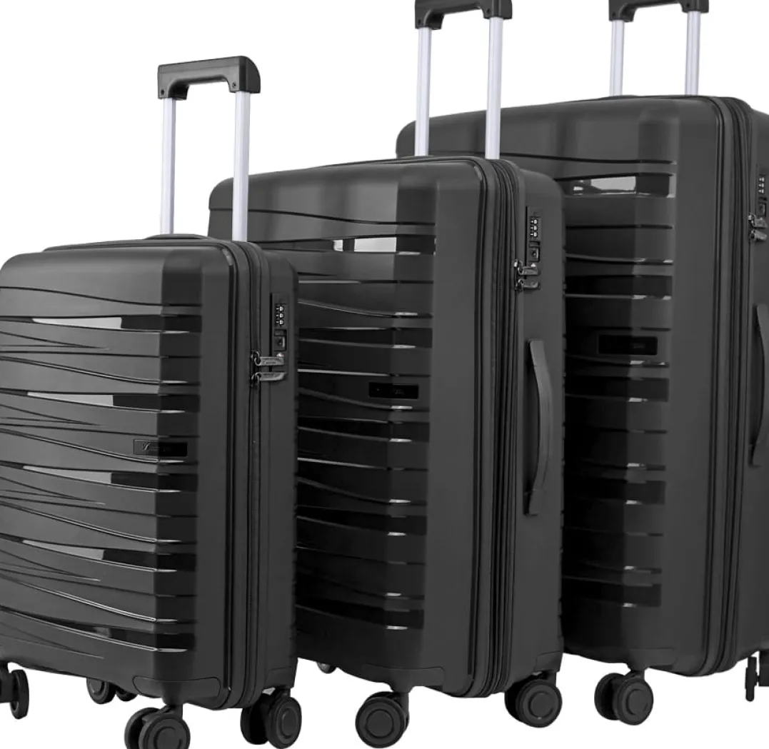 Arctic Tern GoAway Trolley Set Black