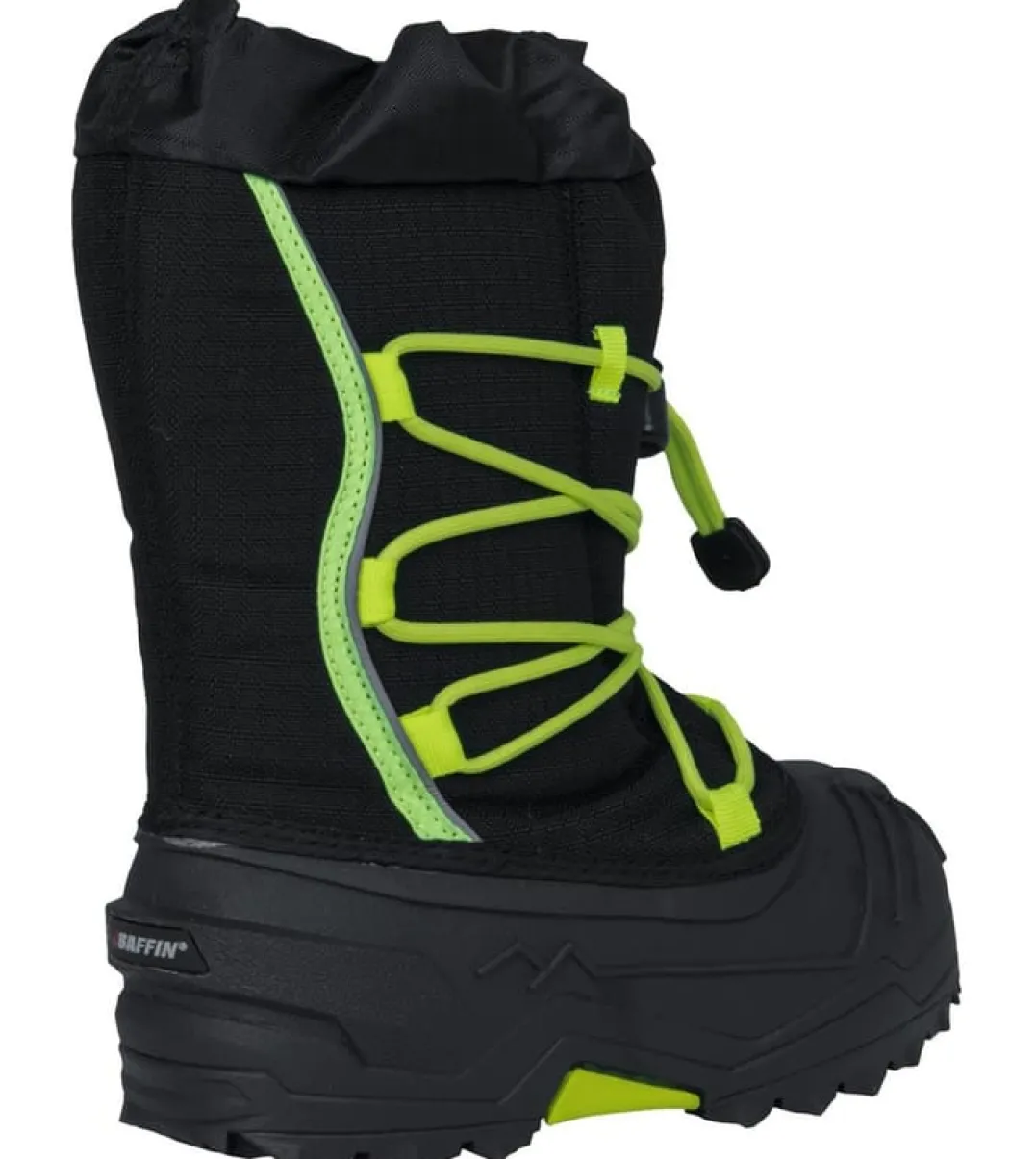 Baffin Kids' Snogoose Black/Lime