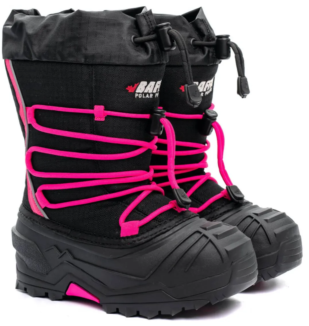 Baffin Kids' Snogoose Black/Pink