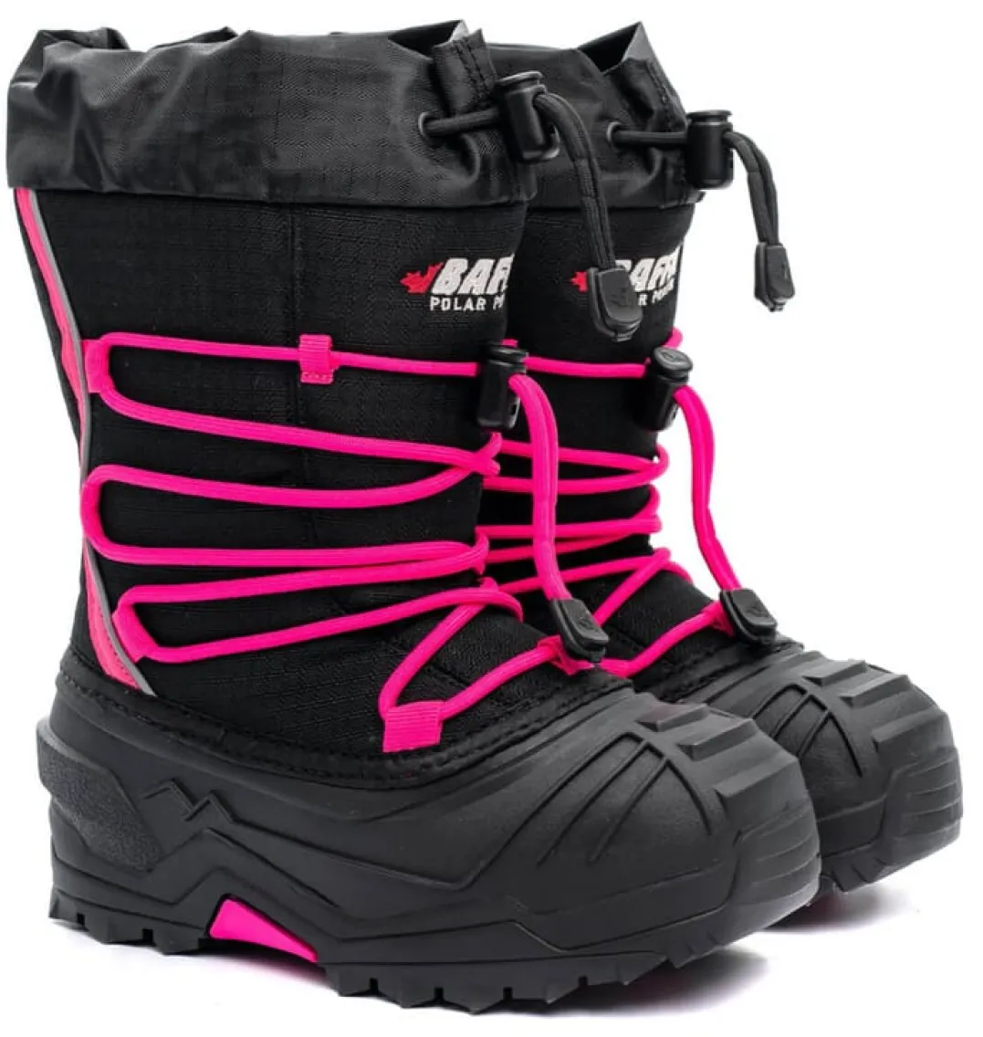 Baffin Kids' Snogoose Black/Pink
