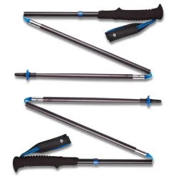Black Diamond Distance Z Trekking/Running Poles Pewter