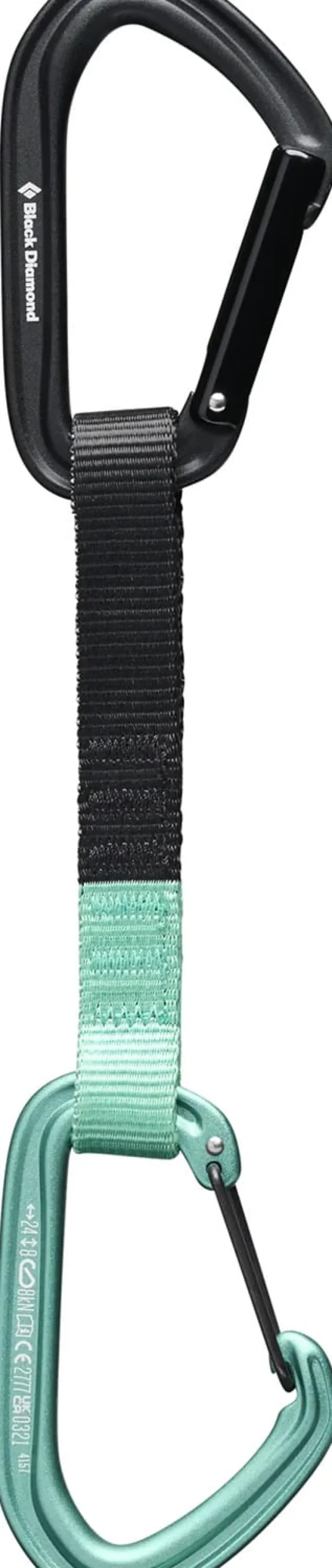 Black Diamond HotForge Hybrid Quickdraw 12 cm Clean Green