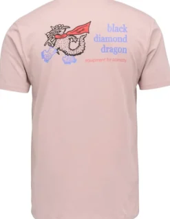 Black Diamond M BD Dragon SS Tee Pale Mauve