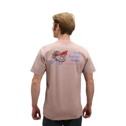 Black Diamond M BD Dragon SS Tee Pale Mauve