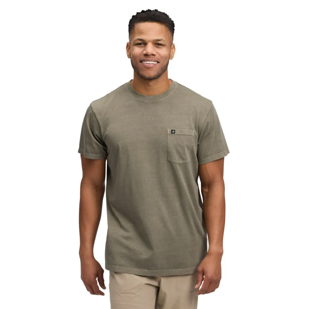 Black Diamond M Diamond Patch SS Pocket Tee Walnut