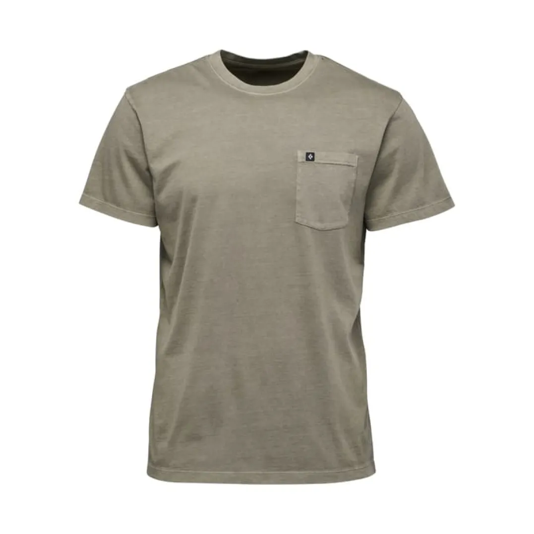 Black Diamond M Diamond Patch SS Pocket Tee Walnut