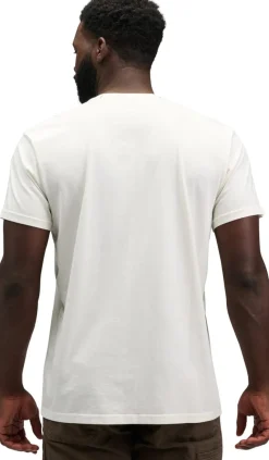 Black Diamond M Diamond Patch SS Pocket Tee Off White