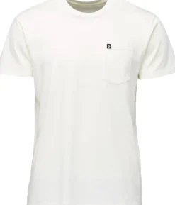 Black Diamond M Diamond Patch SS Pocket Tee Off White