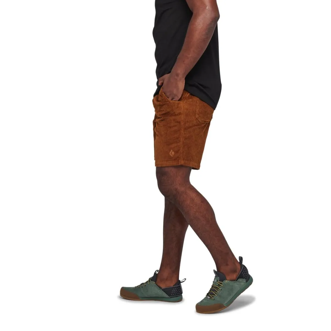 Black Diamond M Dirtbag Corduroy Shorts Bark Brown