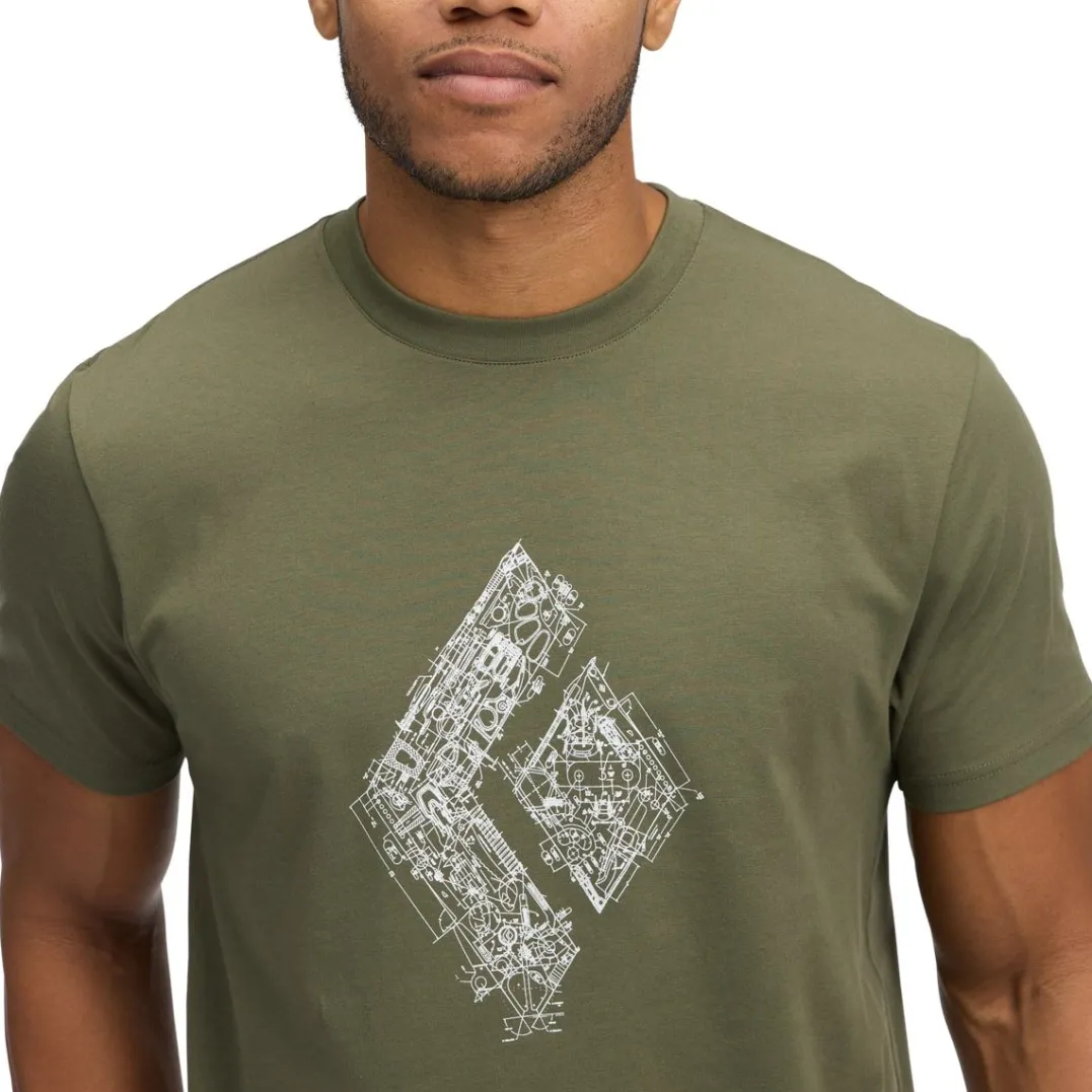 Black Diamond M Engineered Diamond SS Tee Tundra