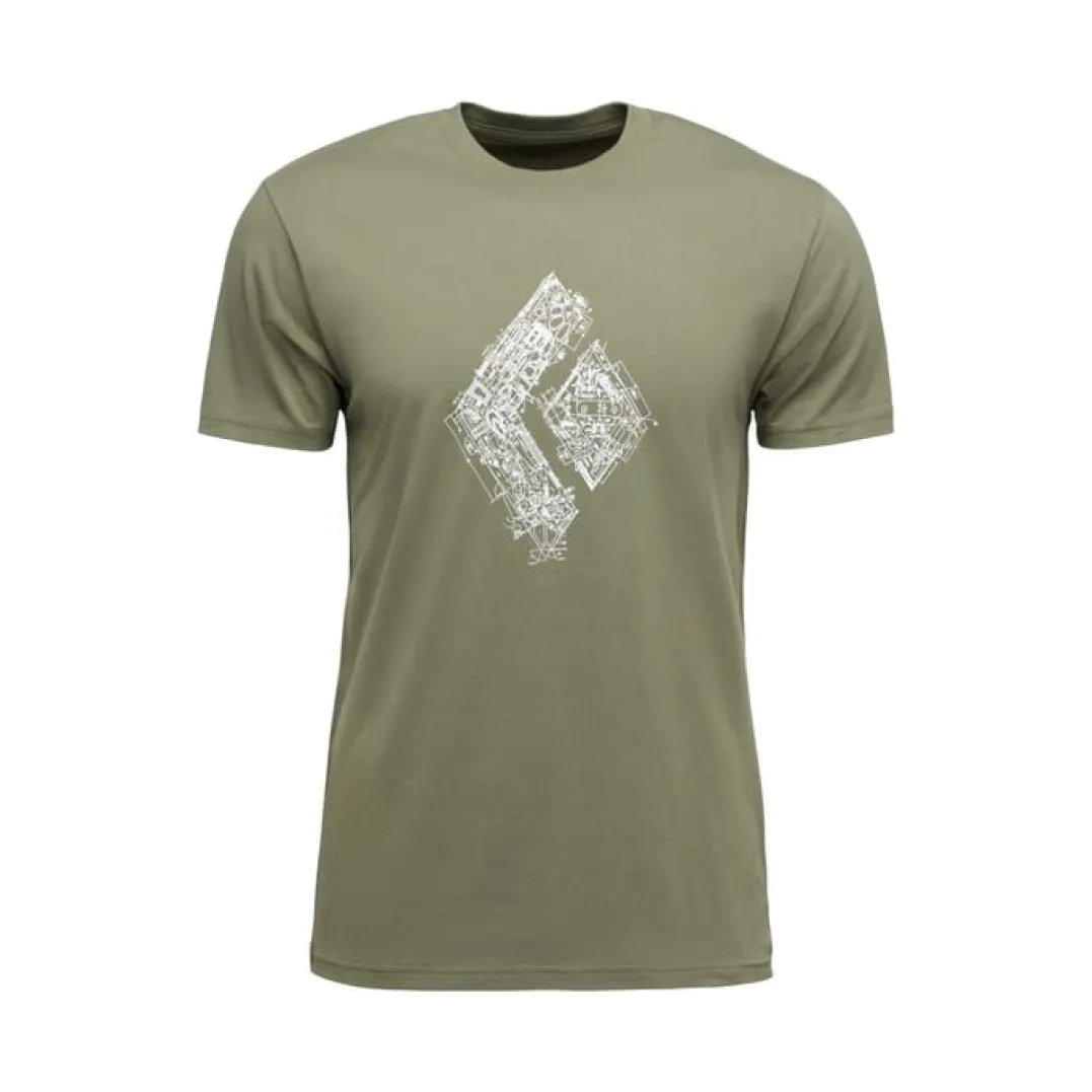 Black Diamond M Engineered Diamond SS Tee Tundra
