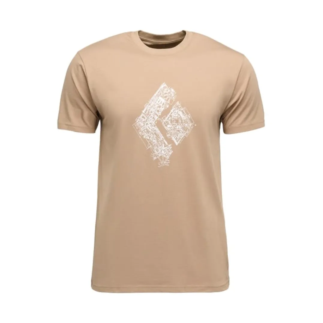 Black Diamond M Engineered Diamond SS Tee Mushroom